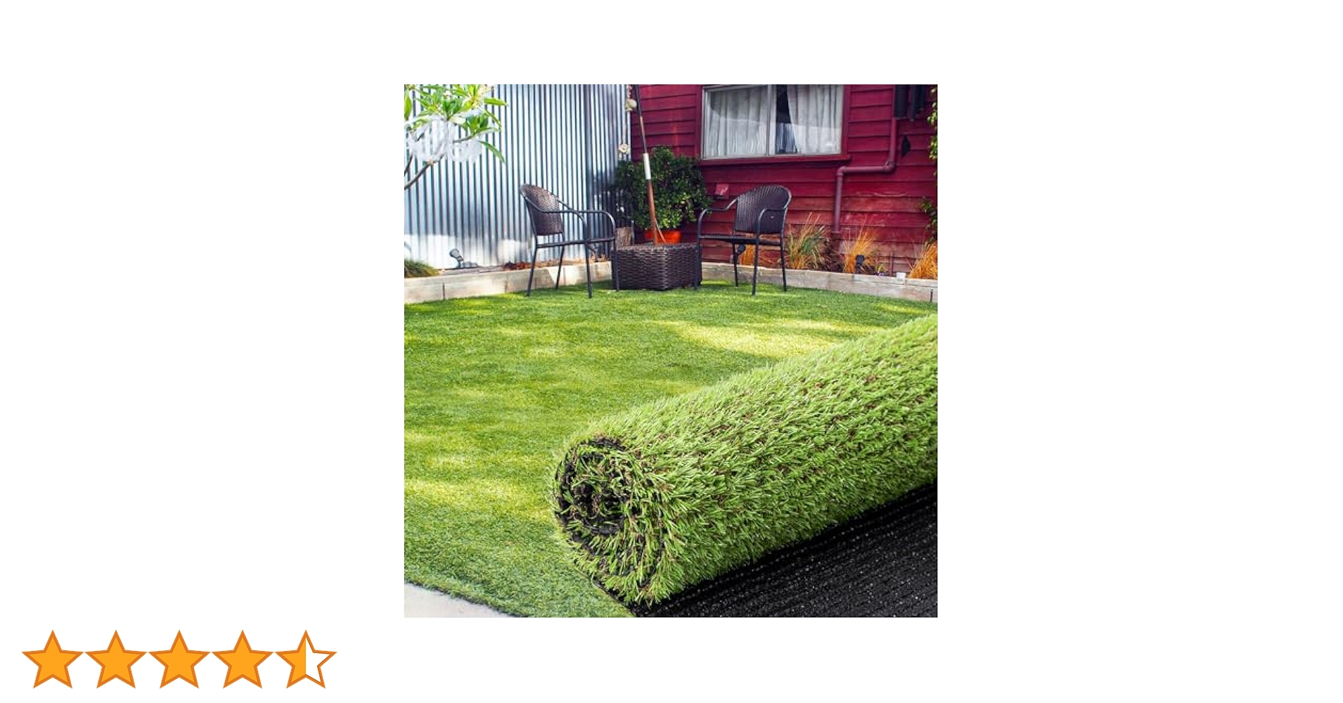 Amazon | 人工芝 ロール 芝丈20mm 1mx20m 透水タイプ 防草シート